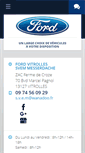 Mobile Screenshot of ford-vitrolles.com